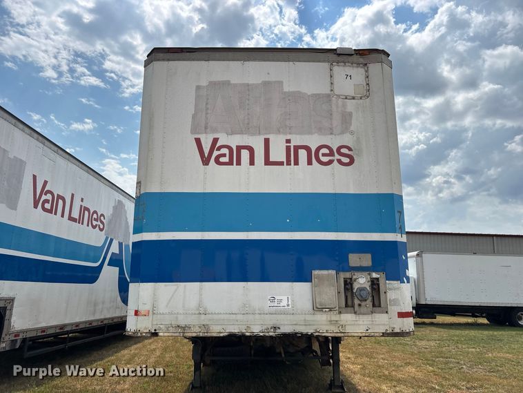 image for item FG0695 1990 Kentucky dry van trailer
