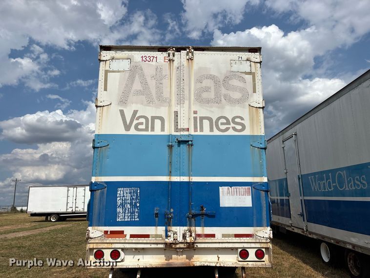 image for item FG0695 1990 Kentucky dry van trailer