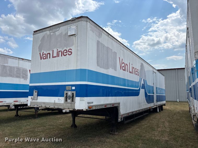 1989 Kentucky dry van trailer