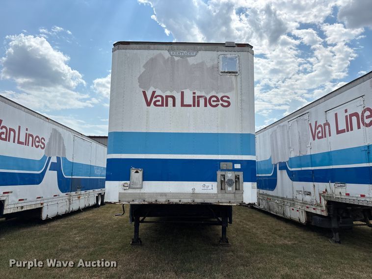 image for item FG0696 1989 Kentucky dry van trailer