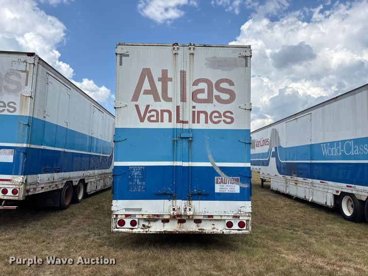 image for item FG0696 1989 Kentucky dry van trailer