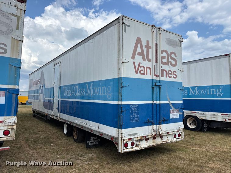image for item FG0696 1989 Kentucky dry van trailer