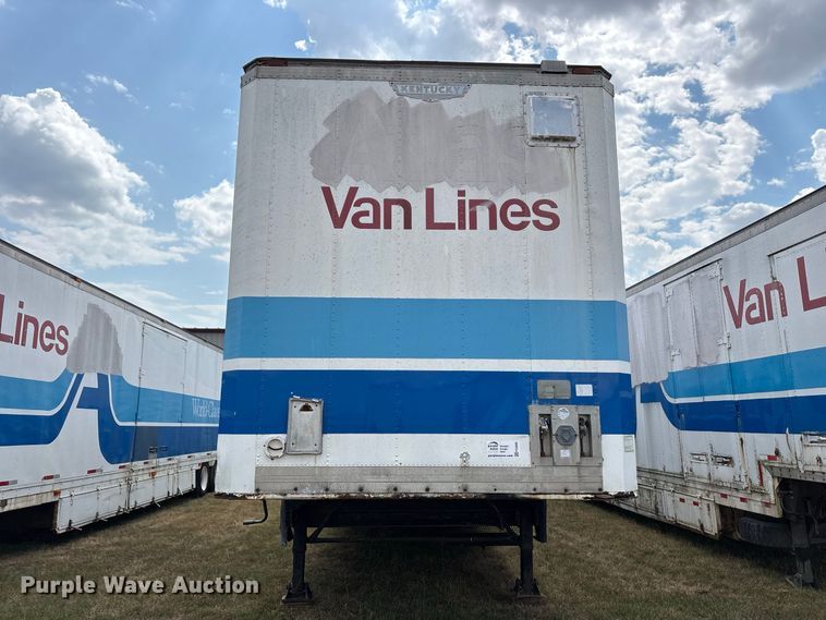 image for item FG0696 1989 Kentucky dry van trailer