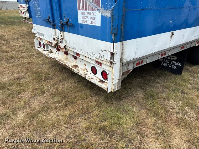 image for item FG0696 1989 Kentucky dry van trailer