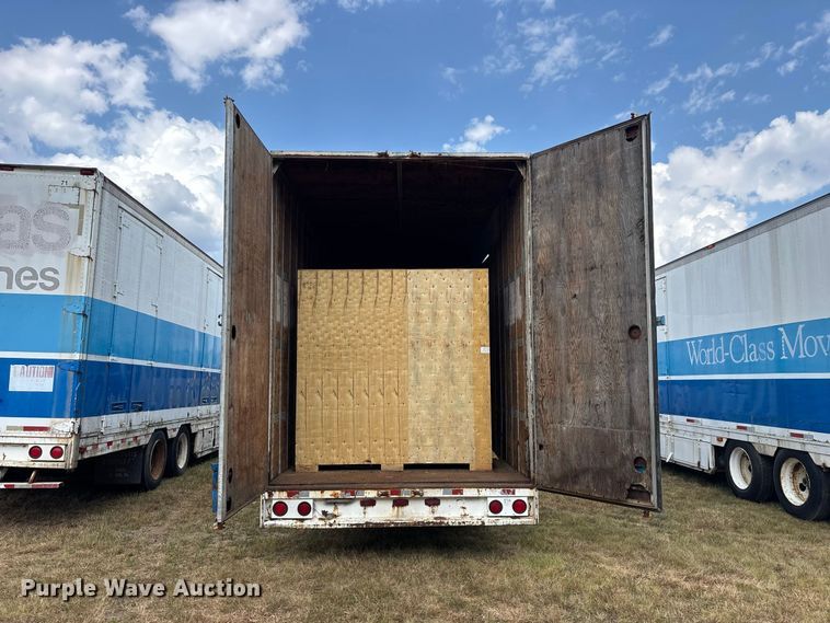image for item FG0696 1989 Kentucky dry van trailer