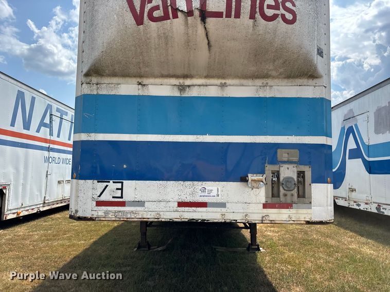 image for item FG0697 1989 Kentucky dry van trailer