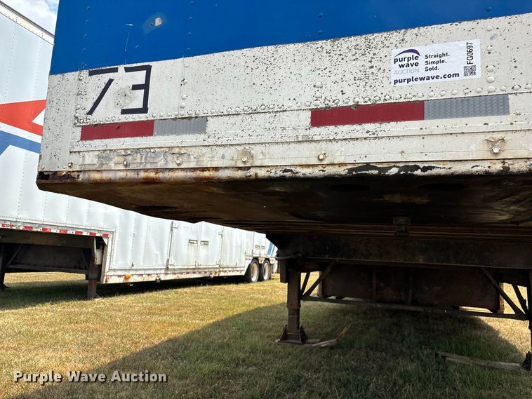 image for item FG0697 1989 Kentucky dry van trailer