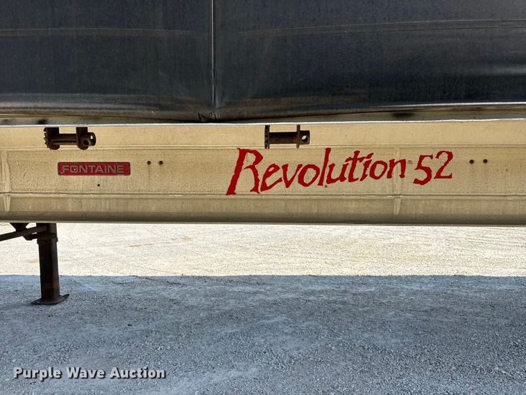 image for item FG0727 2015 Fontaine Revolution 52 conestoga trailer