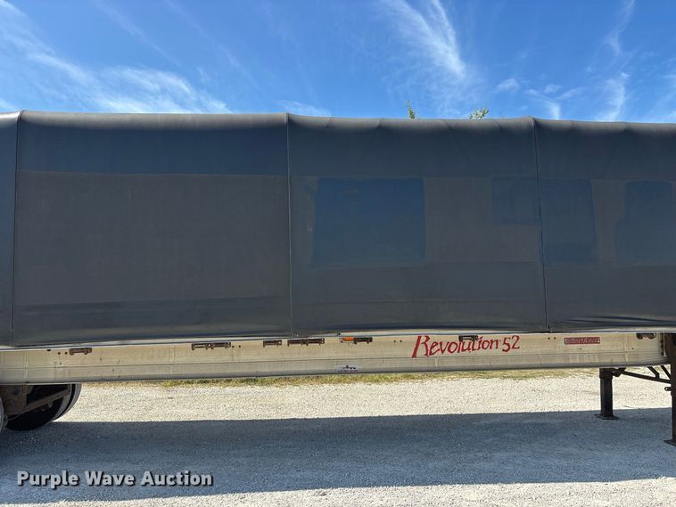 image for item FG0727 2015 Fontaine Revolution 52 conestoga trailer