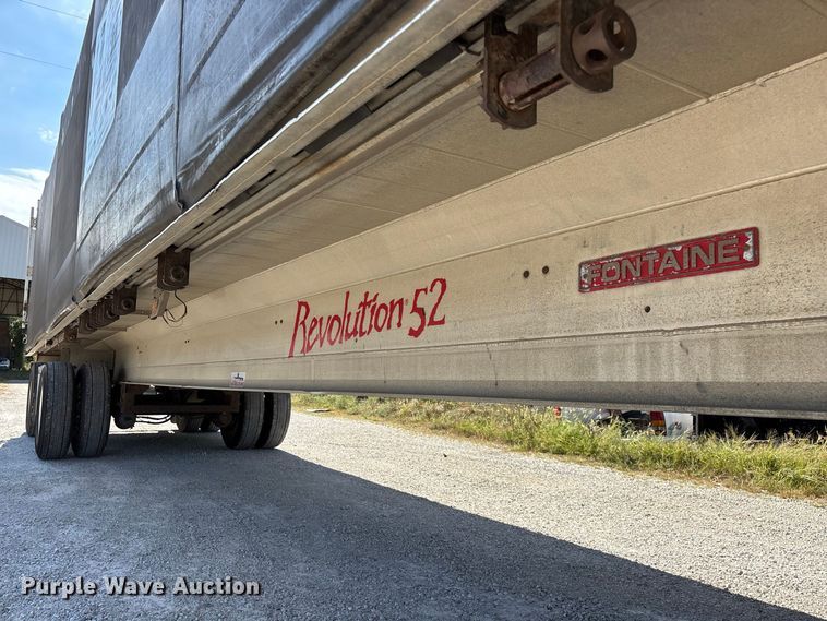 image for item FG0727 2015 Fontaine Revolution 52 conestoga trailer
