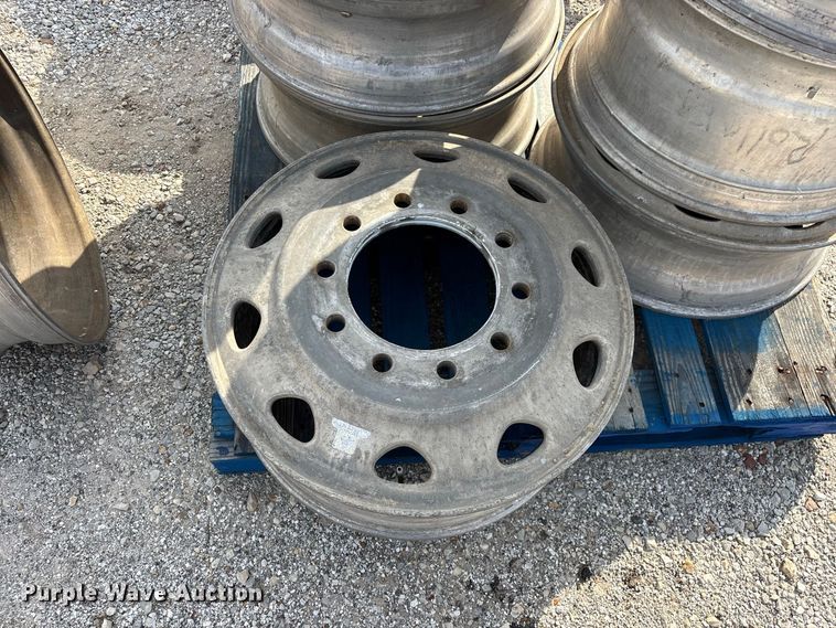 image for item FG0731 (25) 10 lug aluminum wheels