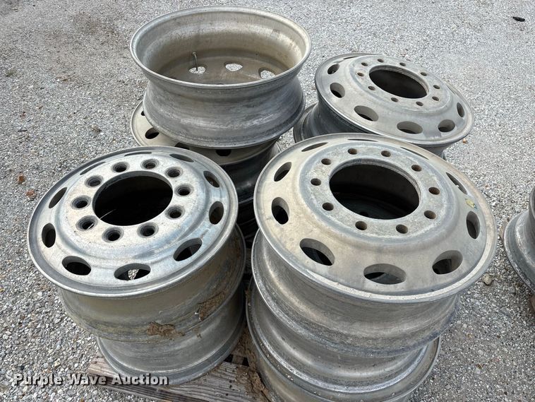 image for item FG0731 (25) 10 lug aluminum wheels