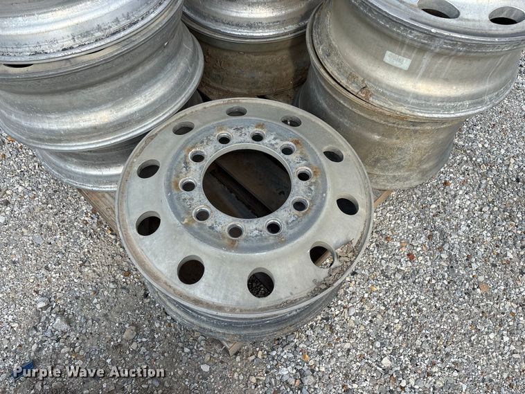 image for item FG0731 (25) 10 lug aluminum wheels