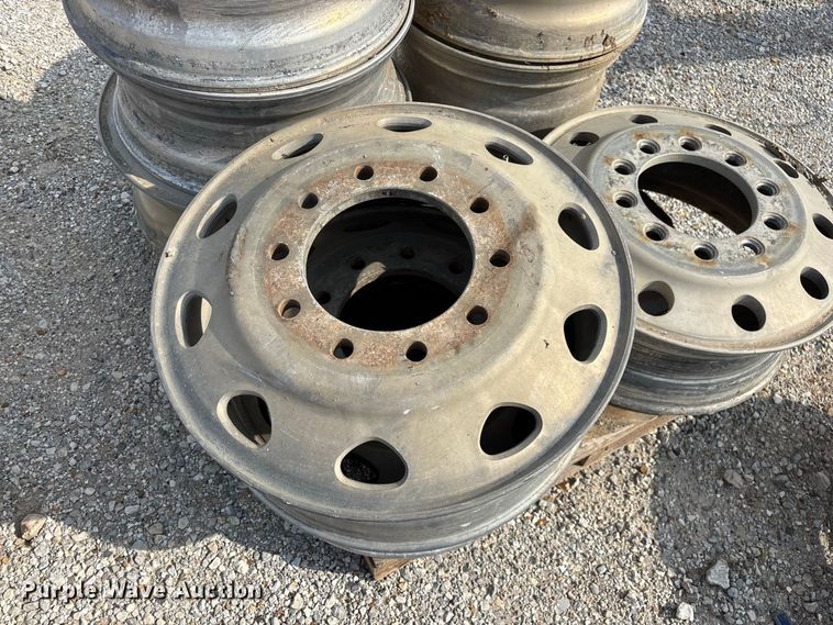 image for item FG0731 (25) 10 lug aluminum wheels