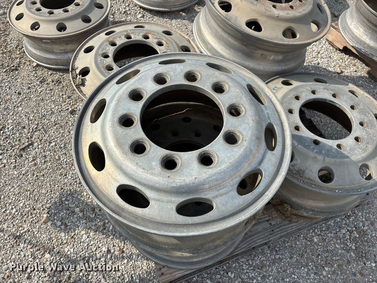 image for item FG0731 (25) 10 lug aluminum wheels