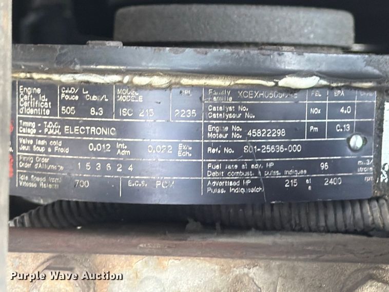 image for item FG3018 1999 Freightliner FL70 box truck