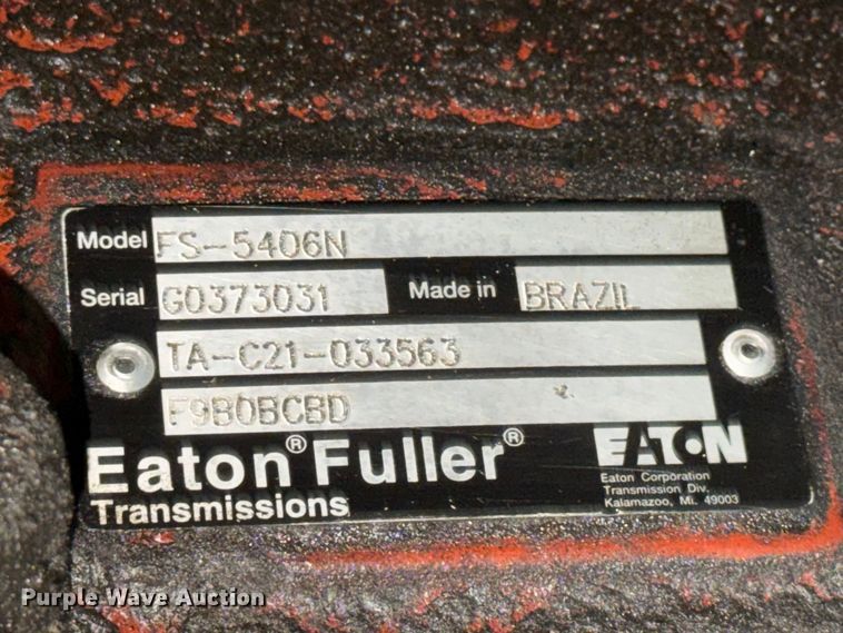image for item FG3019 2007 International MA025 box truck