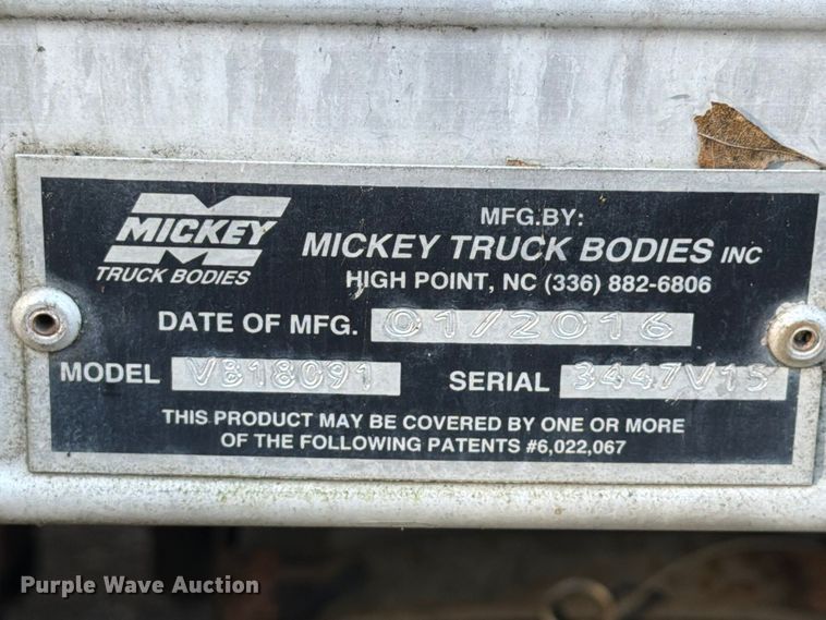 image for item FG3024 2016 Isuzu NRR box truck