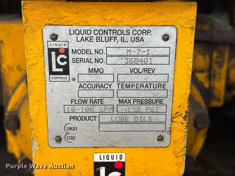 image for item FG3025 2012 Mack Granite fuel truck