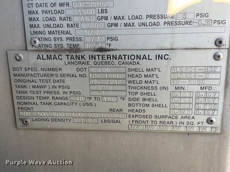 image for item FG3026 2013 Peterbilt 367 fuel truck