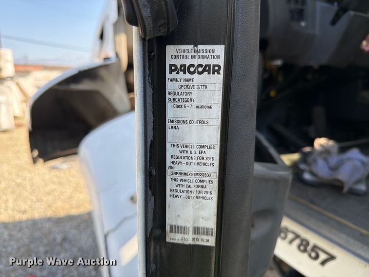 image for item FI2027 2016 Peterbilt 330 fuel / lube truck