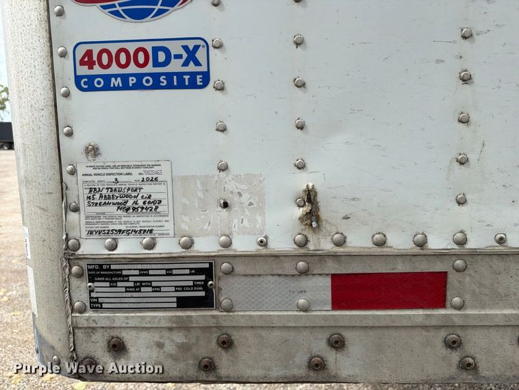 image for item FJ2005 2015 Utility Trailer Manufacturer Utility Trailer Manufacturer dry van trailer