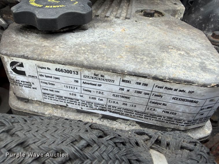 image for item FJ2015 2007 Kenworth T300 box truck