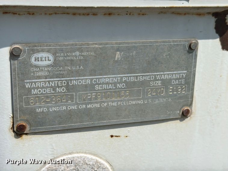 image for item FK4103 2014 Crane Carrier Co. Low Entry refuse truck