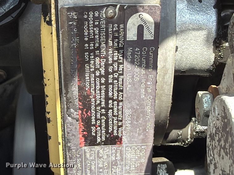 image for item FK5179 1998 Freightliner FL60 semi truck
