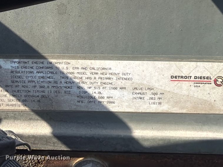 image for item FK5258 2007 Freightliner Columbia semi truck