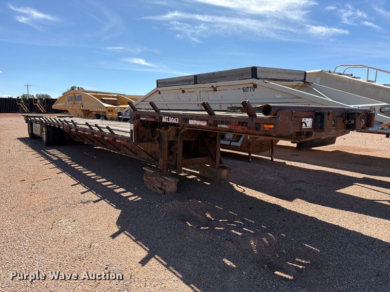 image for item FM7686 1991 Dorsey drop deck trailer