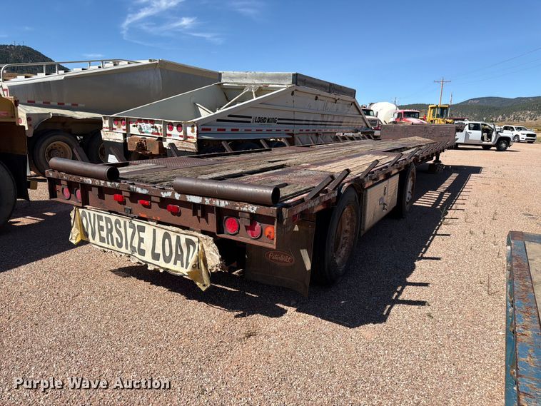 image for item FM7686 1991 Dorsey drop deck trailer