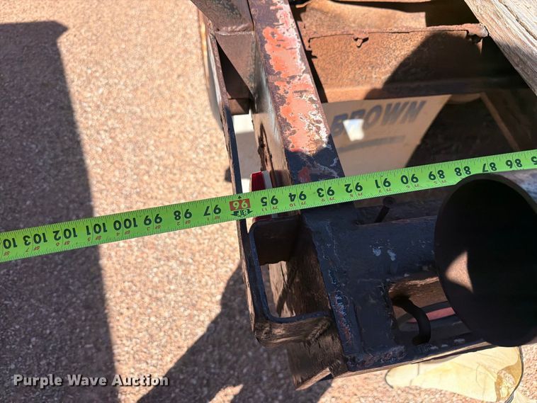 image for item FM7686 1991 Dorsey drop deck trailer