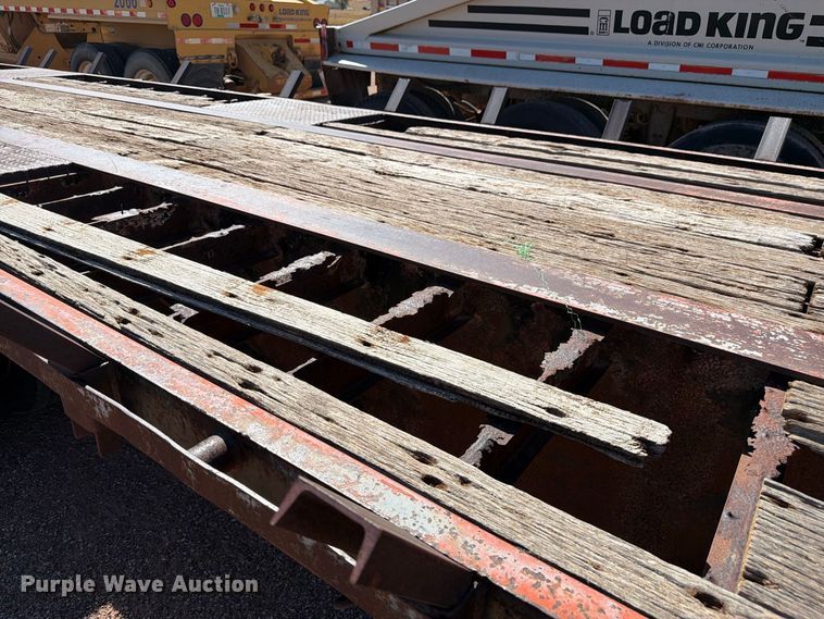 image for item FM7686 1991 Dorsey drop deck trailer