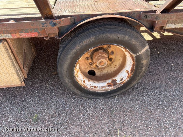 image for item FM7686 1991 Dorsey drop deck trailer
