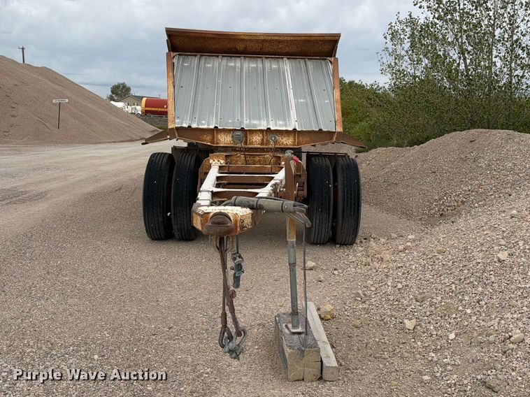 image for item FM7691 1996 Ranch Manufacturing Co. bottom dump trailer