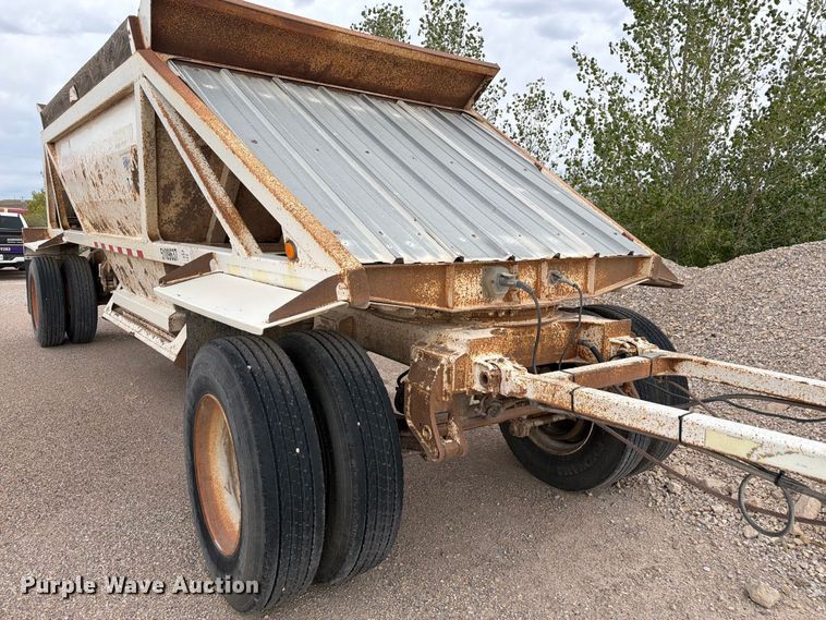 image for item FM7691 1996 Ranch Manufacturing Co. bottom dump trailer