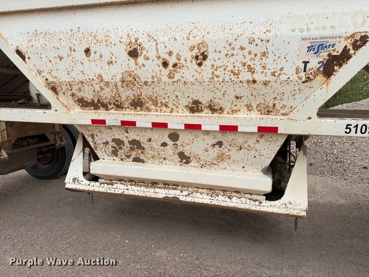 image for item FM7691 1996 Ranch Manufacturing Co. bottom dump trailer