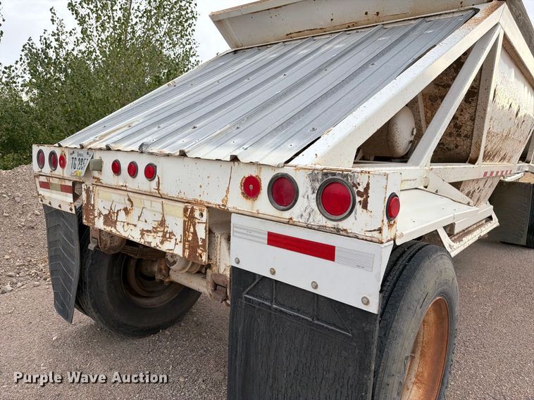 image for item FM7691 1996 Ranch Manufacturing Co. bottom dump trailer