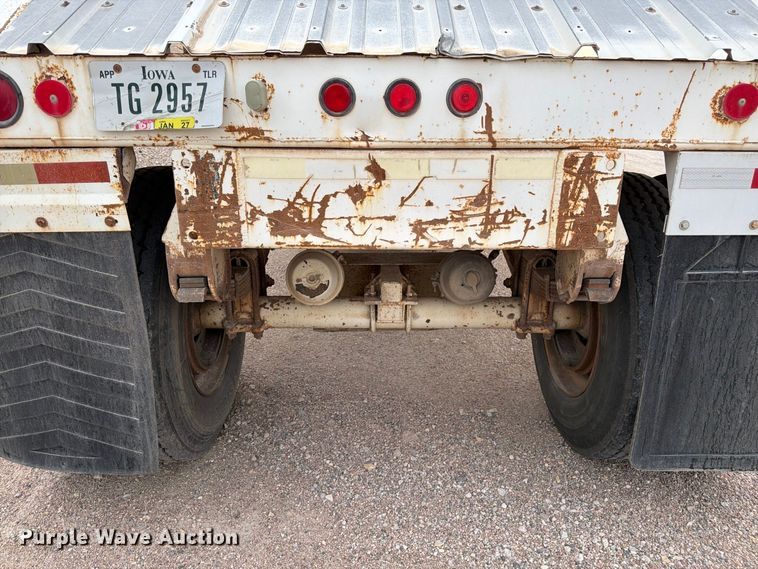 image for item FM7691 1996 Ranch Manufacturing Co. bottom dump trailer