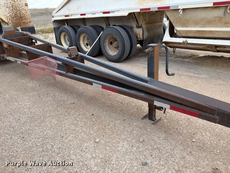 image for item FM7692 1998 Flow Boy end dump pup trailer