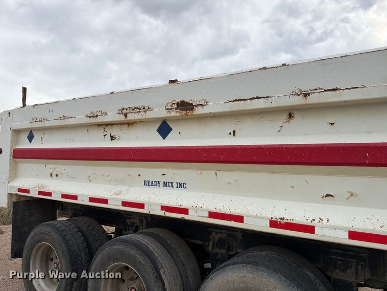 image for item FM7692 1998 Flow Boy end dump pup trailer