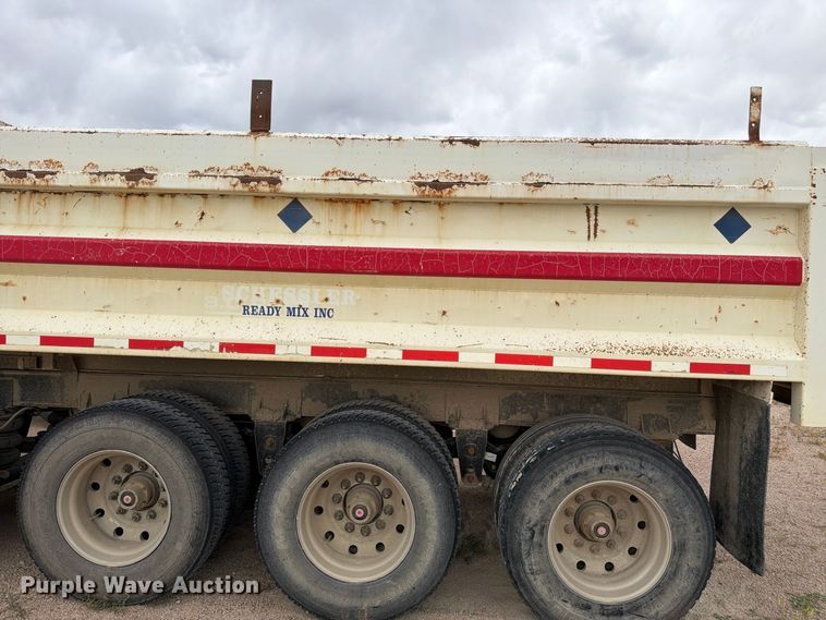 image for item FM7692 1998 Flow Boy end dump pup trailer