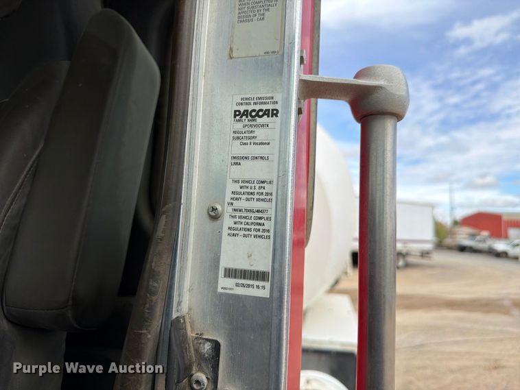 image for item FM7700 2016 Kenworth W9 Series ready mix truck