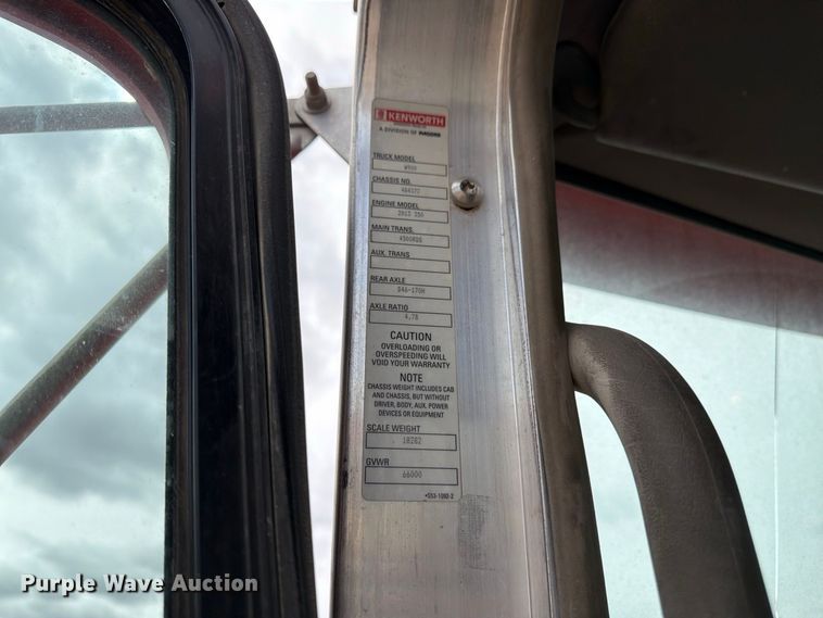 image for item FM7700 2016 Kenworth W9 Series ready mix truck