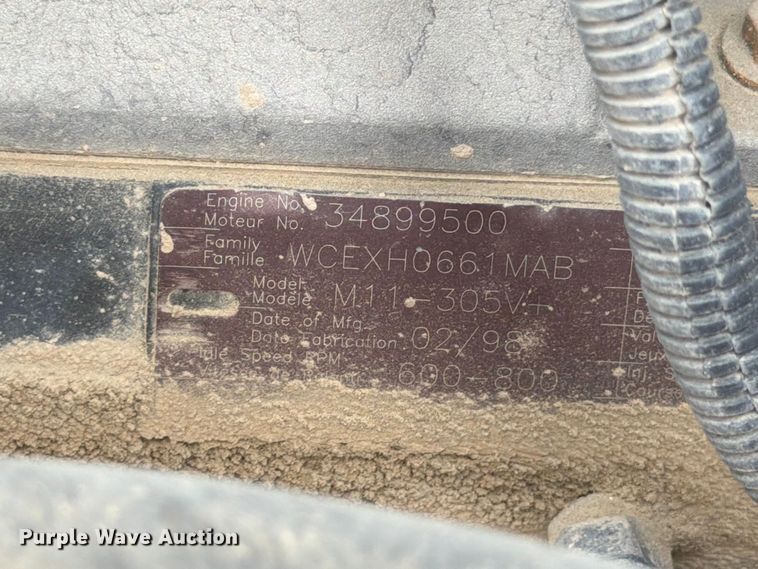 image for item FM7702 1998 Kenworth W900 ready mix truck