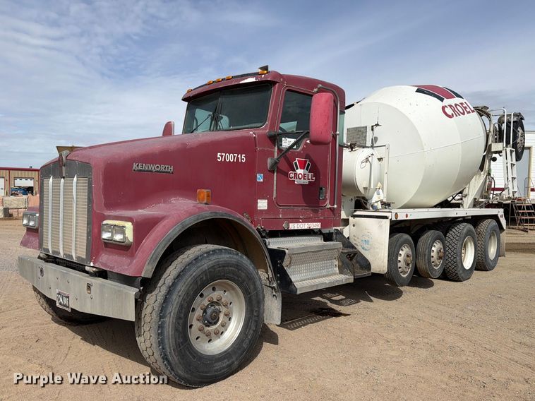 image for item FM7703 2007 Kenworth W900 ready mix truck