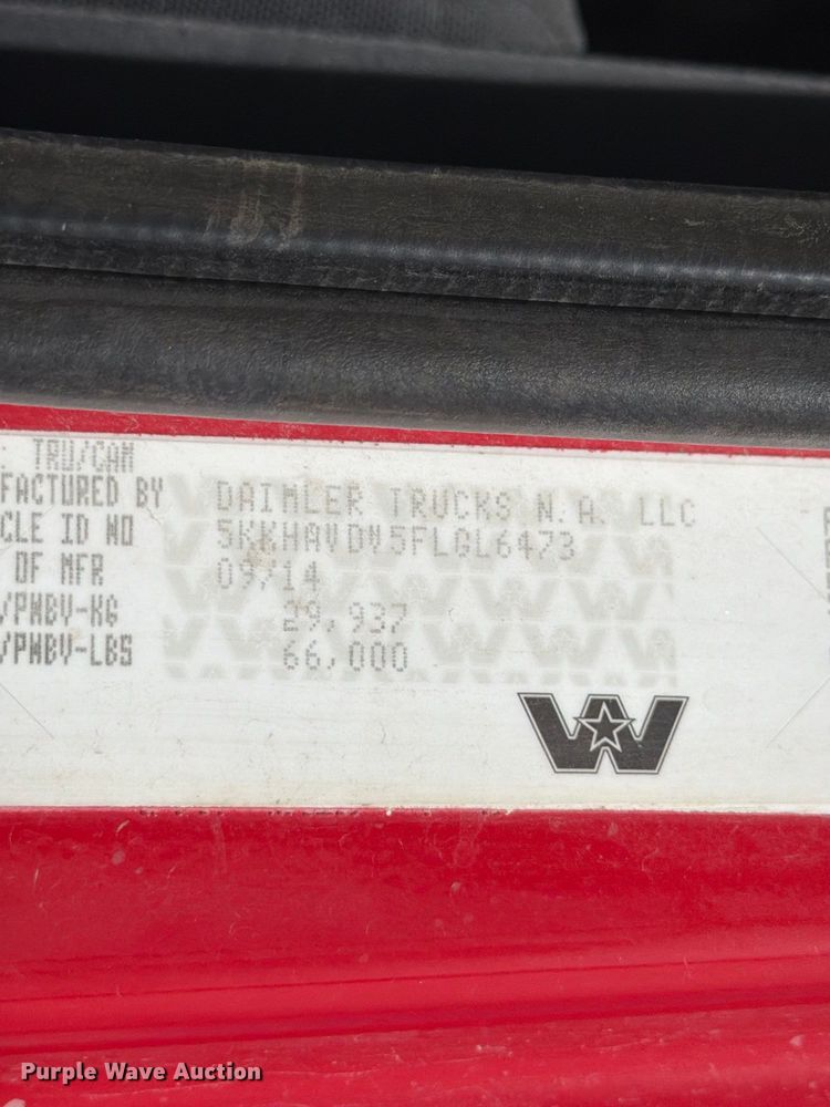 image for item FM7704 2015 Western Star 4700 