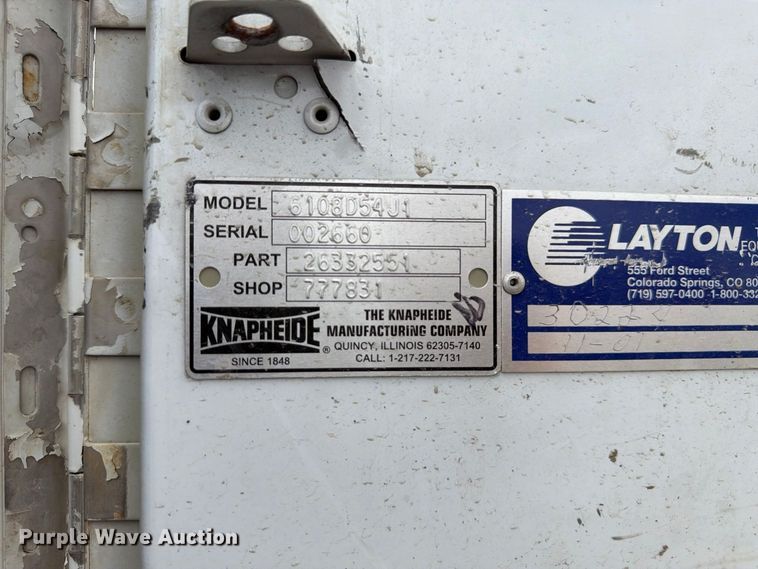 image for item FM7705 2000 Ford F450 Super Duty utility / service truck