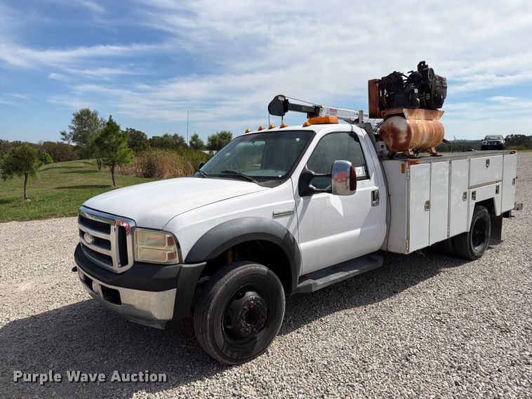 2006 Ford F550 Super Duty utility / service truck